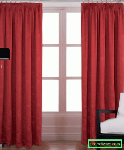 röda och-svart-gardiner sovrum